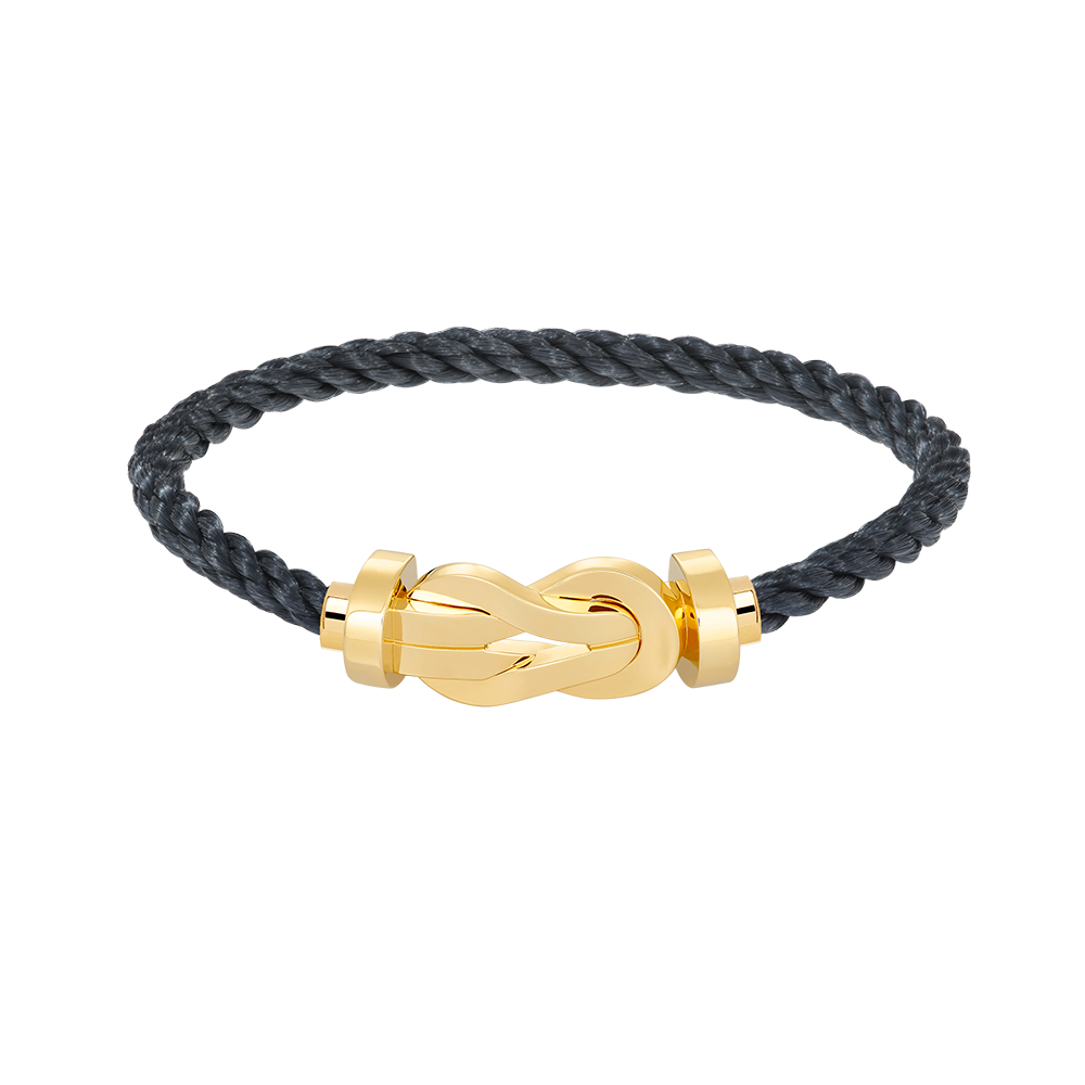 [baslovejewels]CHANCE LARGE 8 FIGURE BUCKLE NO DIAMOND BRACELET GOLD