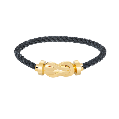 [baslovejewels]CHANCE LARGE 8 FIGURE BUCKLE NO DIAMOND BRACELET GOLD