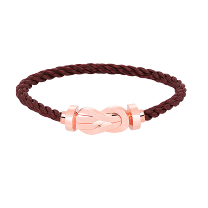 [baslovejewels]CHANCE LARGE 8 FIGURE BUCKLE NO DIAMOND BRACELET ROSE GOLD