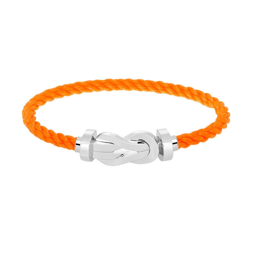 [baslovejewels]CHANCE LARGE 8 FIGURE BUCKLE NO DIAMOND BRACELET SILVER