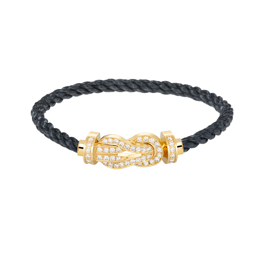 [baslovejewels]CHANCE LARGE 8 FIGURE BUCKLE FULLDIAMOND BRACELET GOLD