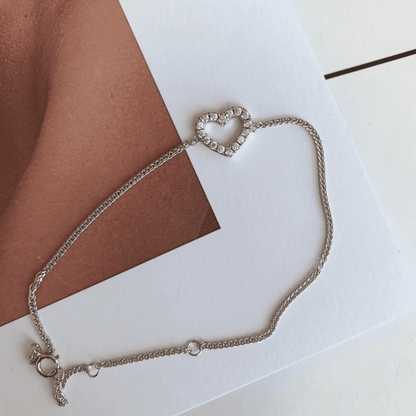 [baslovejewels]Heart Shape Lover Bracelet