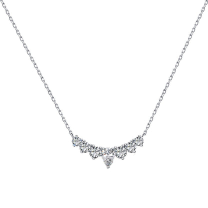 [baslovejewels]Dainty Colorful Heart Necklace