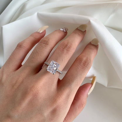 [baslovejewels]4.0 Carat Luxurious Engagement Ring