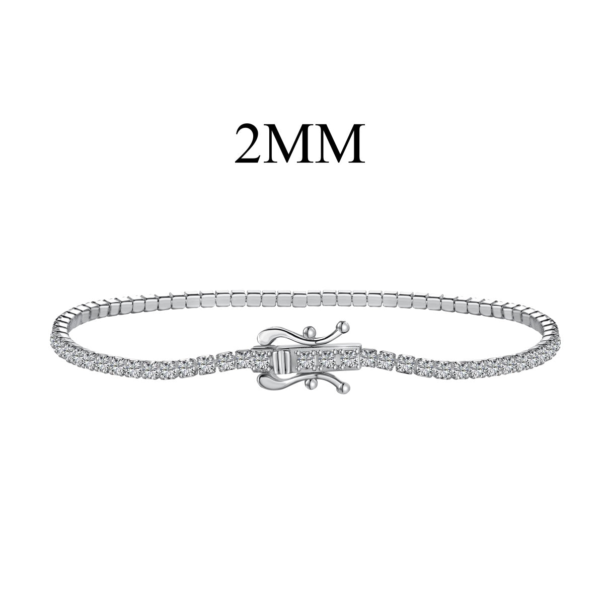 [baslovejewels]Radiant Colorful Round Cut Party Bracelet