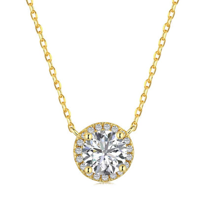 [baslovejewels]Luxurious Round Cut Necklace