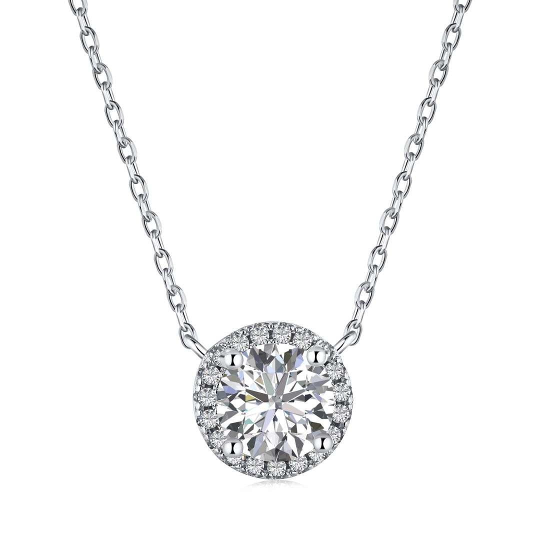 [baslovejewels]Luxurious Round Cut Necklace