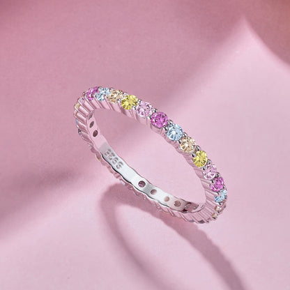 [baslovejewels]Elegant Vivid Round Cut Daily Ring
