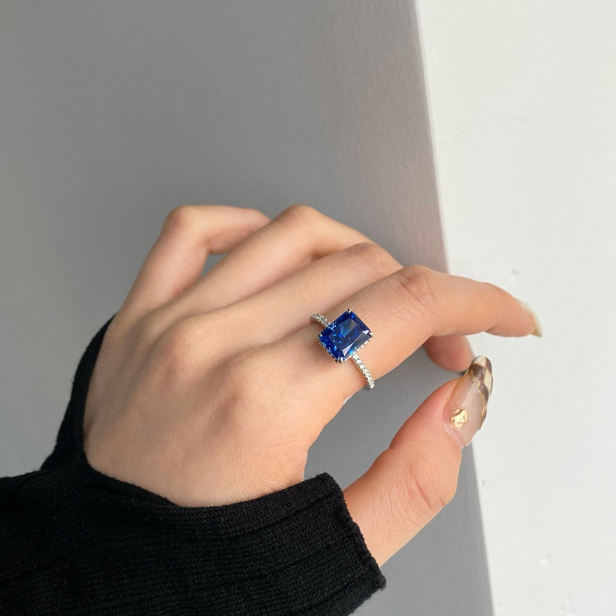 [baslovejewels]4.0 Carat Luxurious Engagement Ring