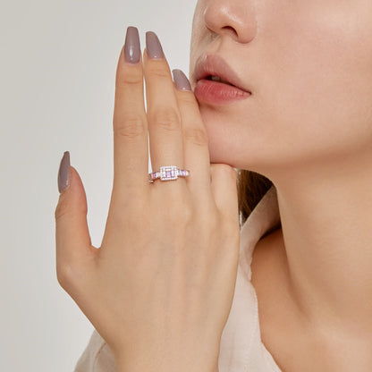 [baslovejewels]Exquisite Colorful Radiant Cut Party Ring
