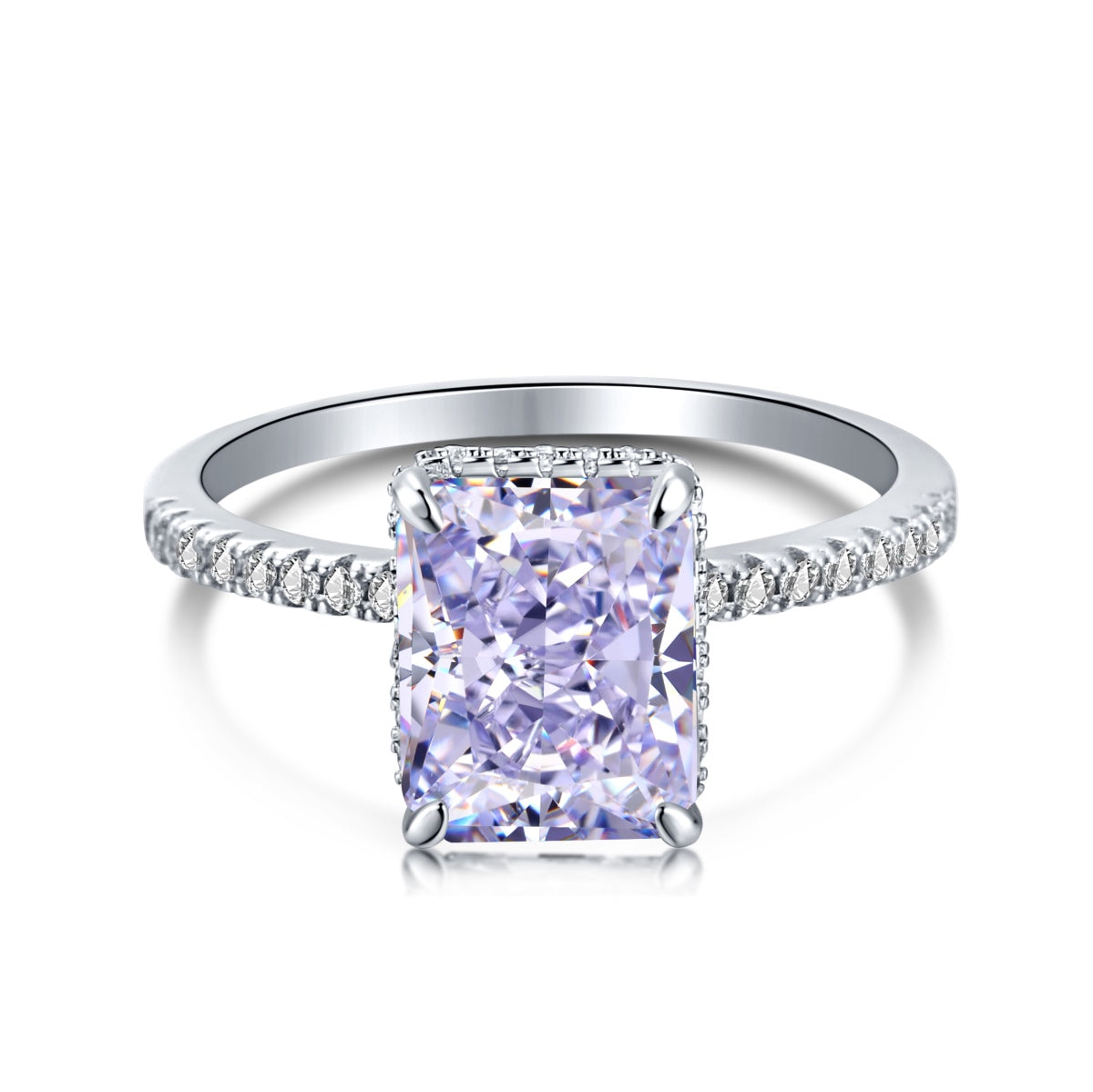 [baslovejewels]4.0 Carat Luxurious Engagement Ring