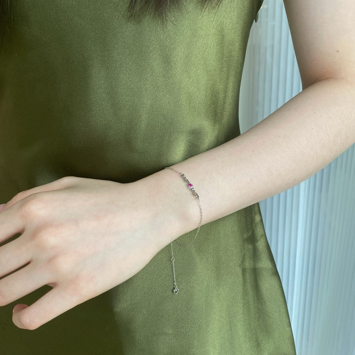 [baslovejewels]Romantic Heart Shape Lover Bracelet