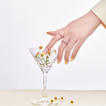 [baslovejewels]Energetic Elegant Radiant Cut Party Ring