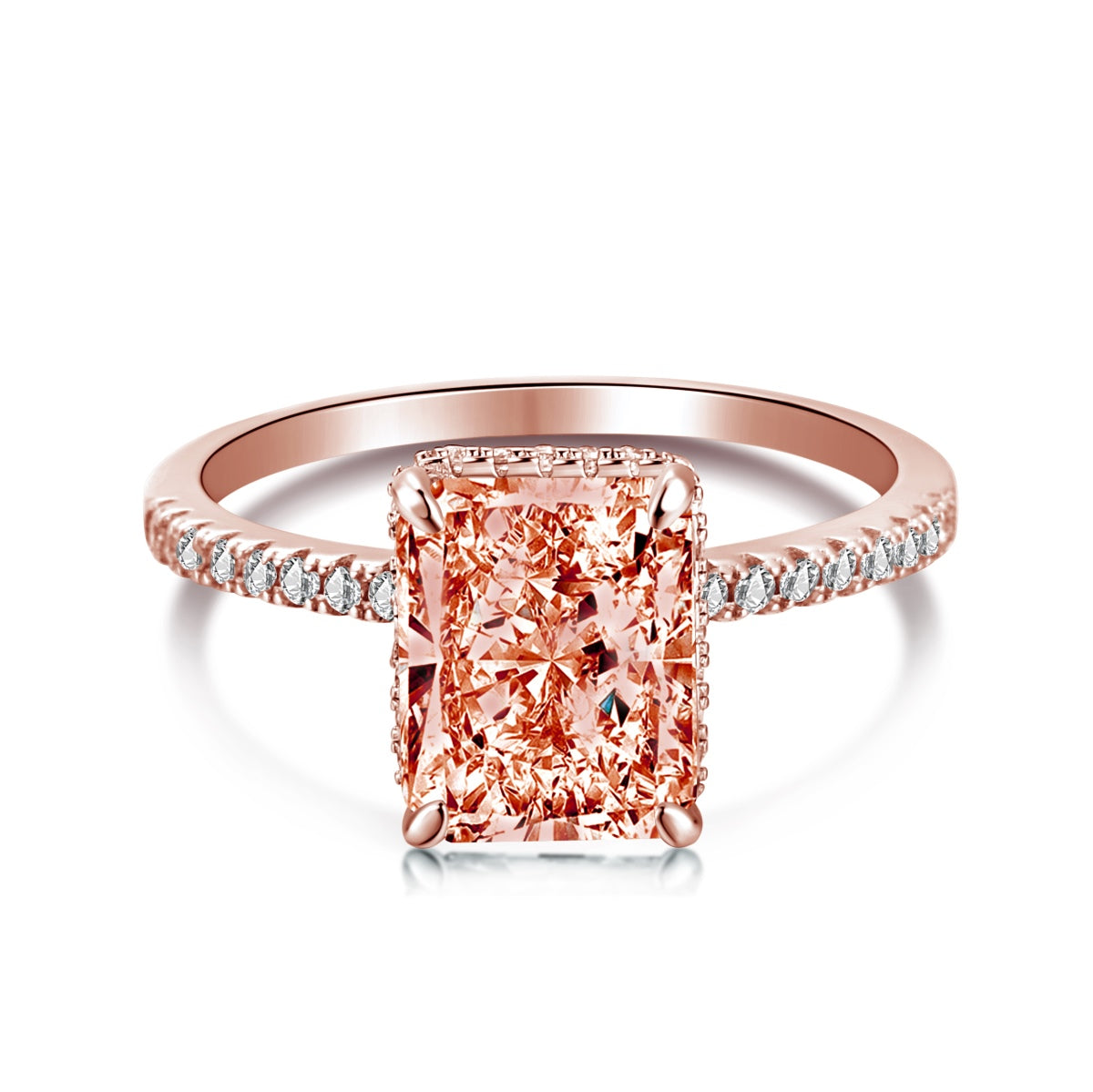 [baslovejewels]4.0 Carat Luxurious Engagement Ring