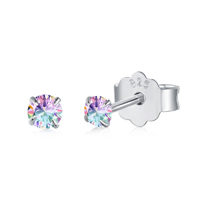 [baslovejewels]Delicate Solitaire Earrings