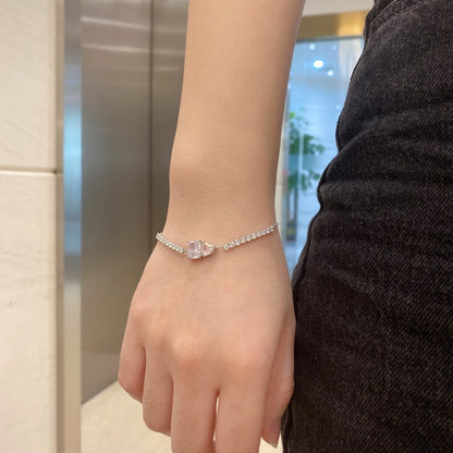 [baslovejewels]Dazzling Unique Multi Shape Lover Bracelet