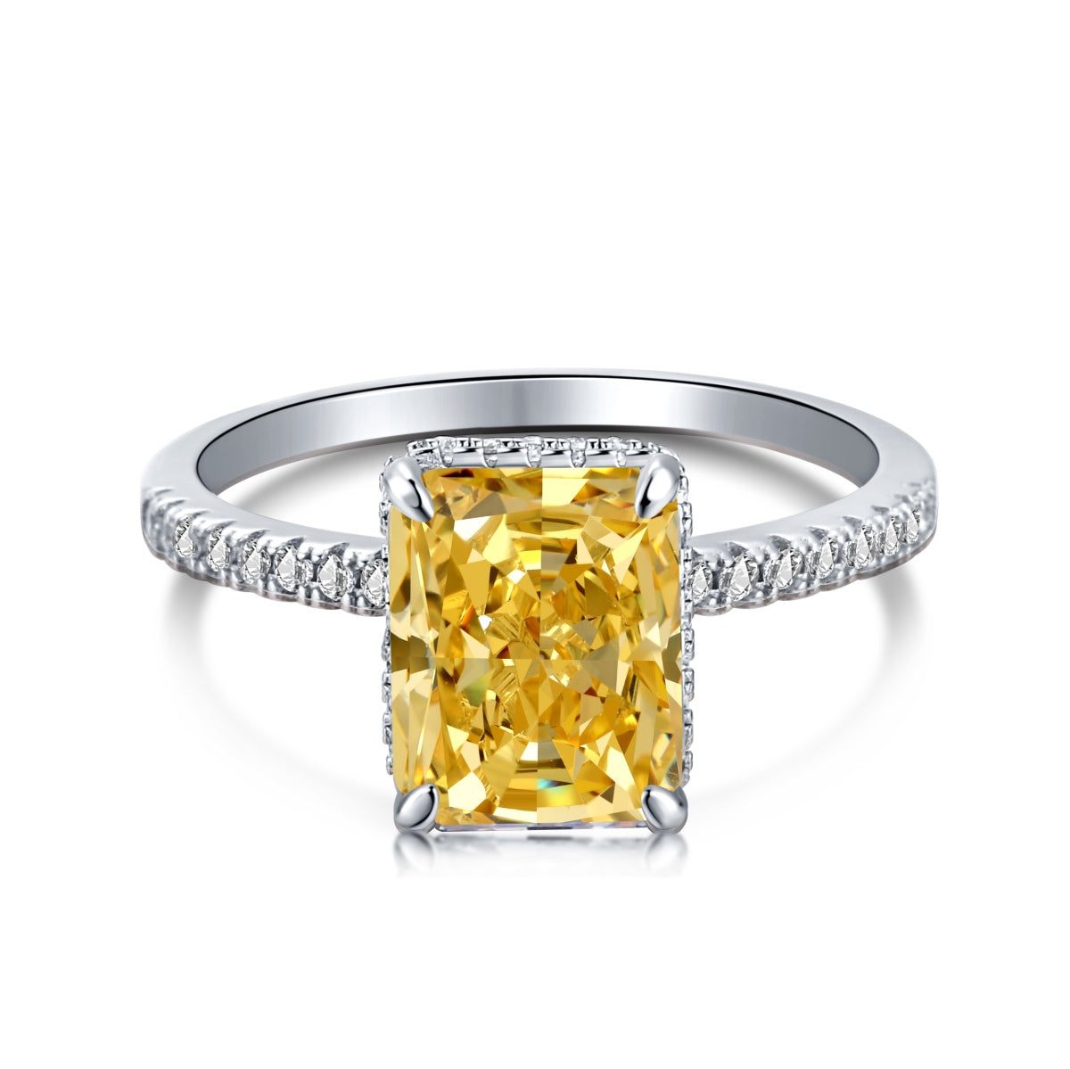 [baslovejewels]4.0 Carat Luxurious Engagement Ring