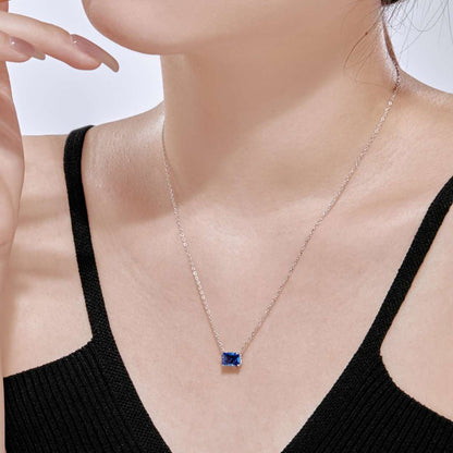 [baslovejewels]Luxurious Square Shape Colorful Necalack