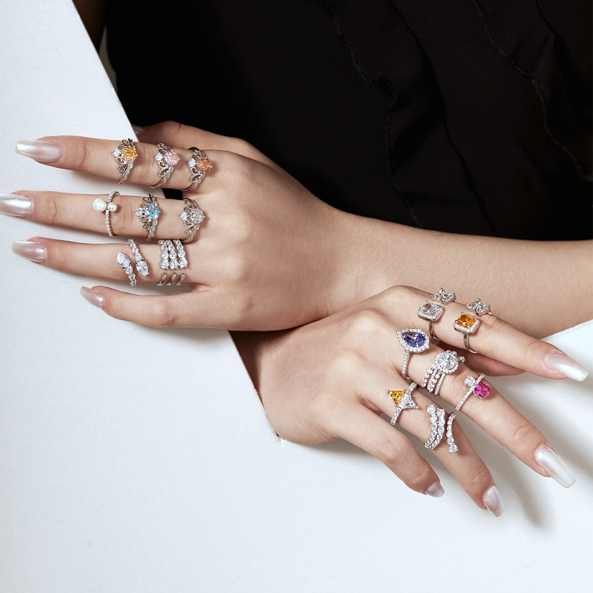 [baslovejewels]Unique Vivid Snake Shape Daily Ring