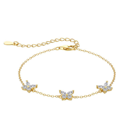 [baslovejewels]Radiant Butterfly Shape Necklace