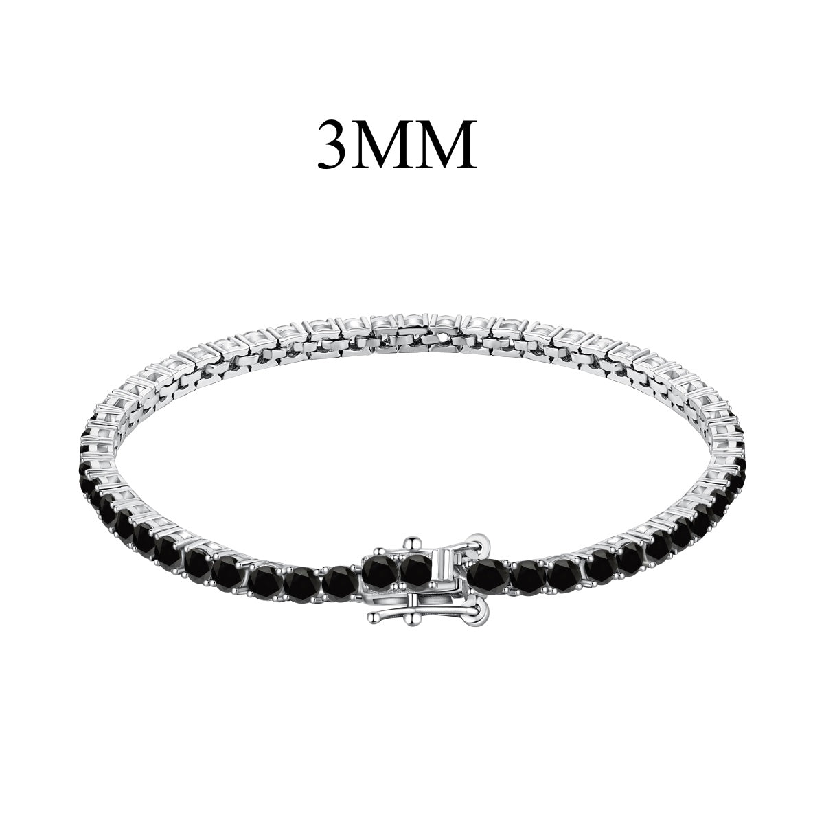 [baslovejewels]Radiant Colorful Round Cut Party Bracelet