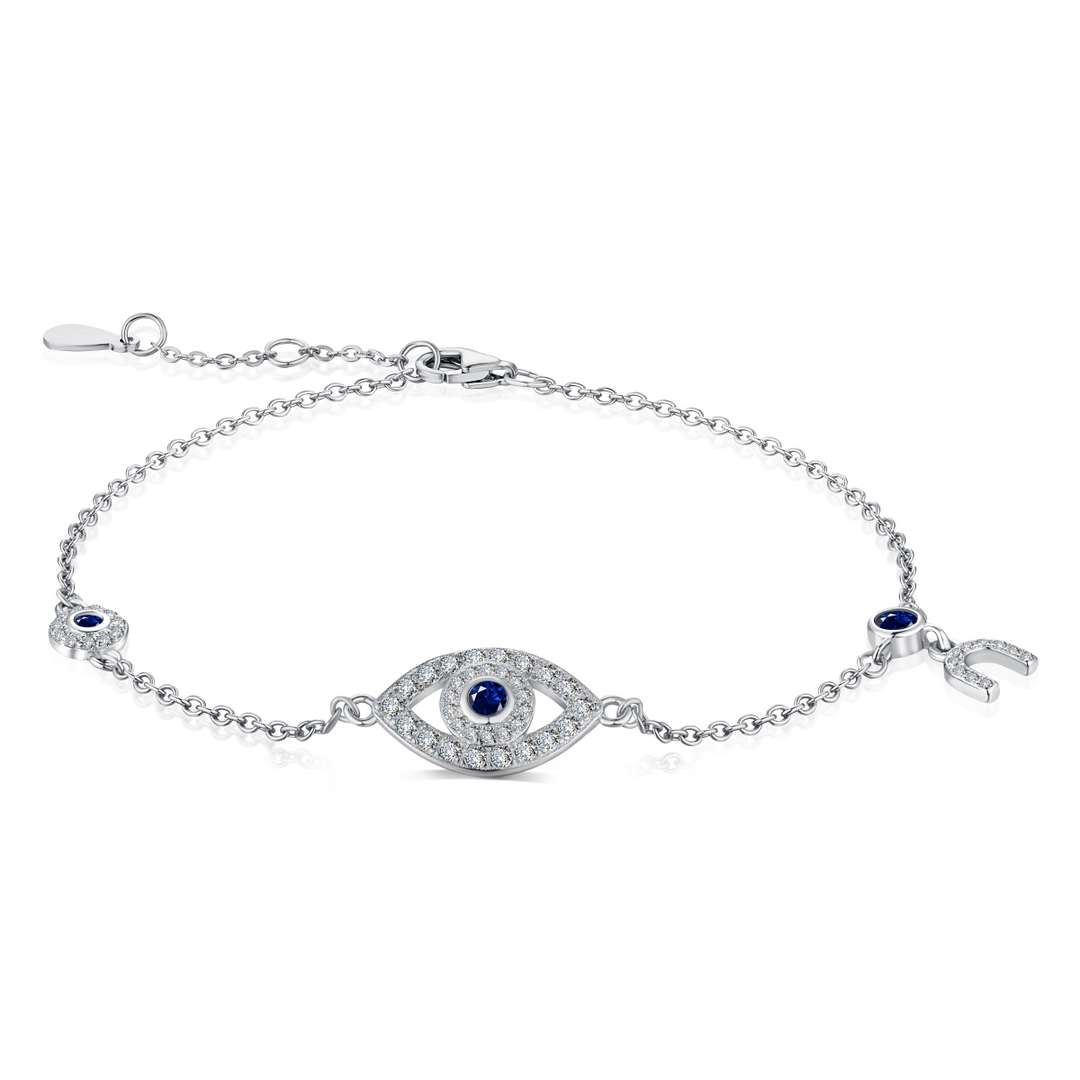 [baslovejewels]Dainty Eye Shape Necklace