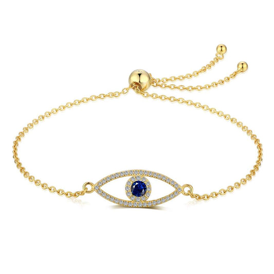 [baslovejewels]Devil's Eye Hollow Design Bracelet