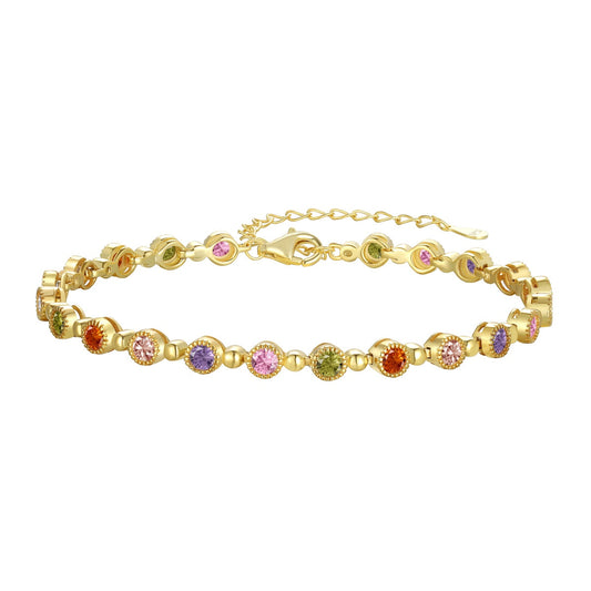 [baslovejewels]Sparkling Exquisite Round Cut Party Bracelet