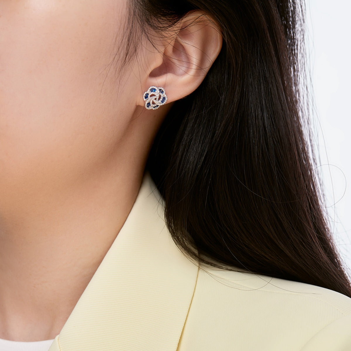 [baslovejewels]Exquisite Flower Shape Daily Earrings