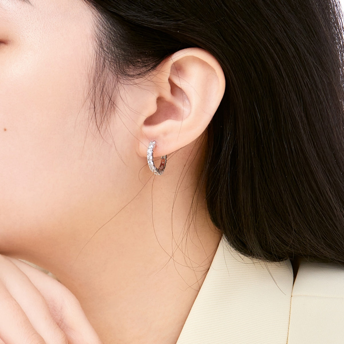 [baslovejewels]Radiant Colorful Round Cut Earrings