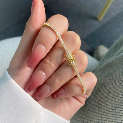 [baslovejewels]Radiant Colorful Round Cut Party Bracelet