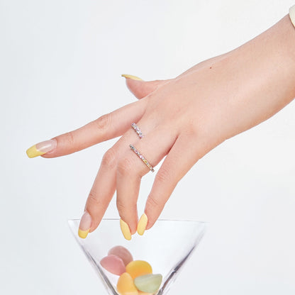 [baslovejewels]Dainty Ebullient Round Cut Daily Ring