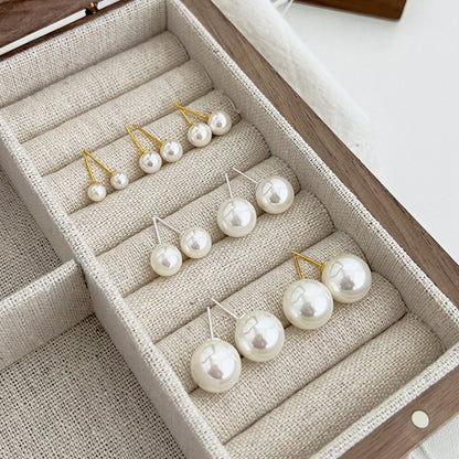 [baslovejewels]Delicate Pearl Earrings