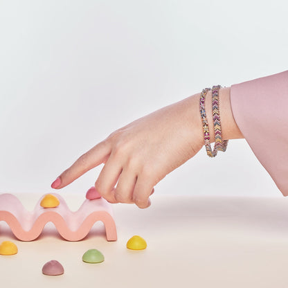 [baslovejewels]Ornate Sparkling Round Cut Party Bracelet