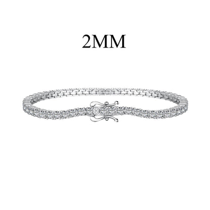 [baslovejewels]Dazzling Exquisite Round Cut Daily Bracelet