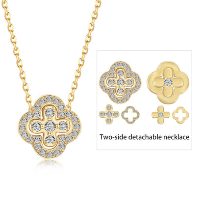 [baslovejewels]Four-Leaf Clover Various DIY Wearable Necklaces