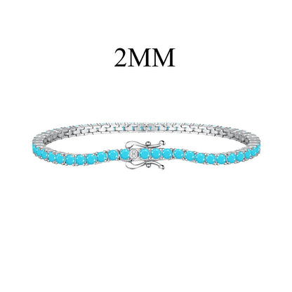 [baslovejewels]Dazzling Exquisite Round Cut Daily Bracelet