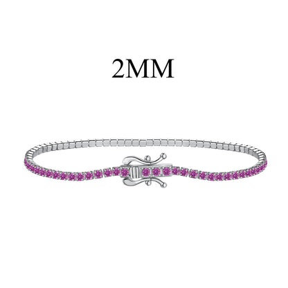 [baslovejewels]Radiant Colorful Round Cut Party Bracelet