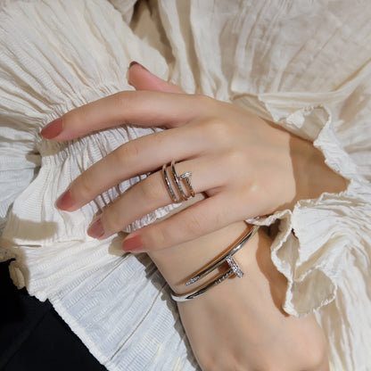 [baslovejewels]JUSTE RING 1.8MM SILVER DOUBLE ROW