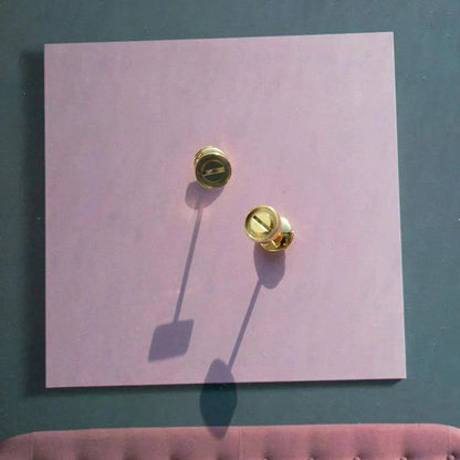 [baslovejewels]LOVE EARRINGS GOLD 10MM