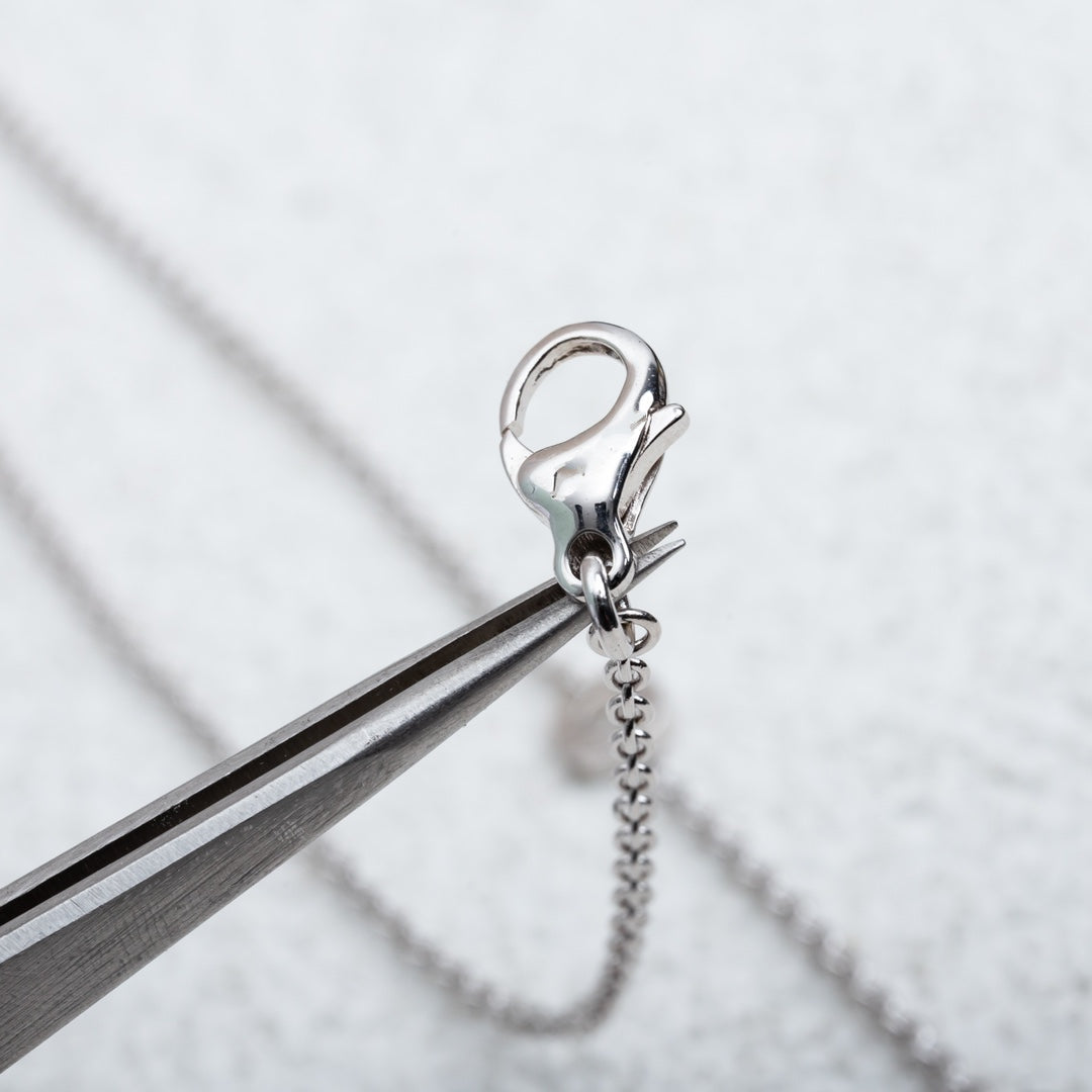 [baslovejewels]PARENTESI NECKLACE SILVER