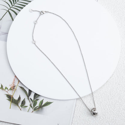 [baslovejewels]PARENTESI NECKLACE SILVER