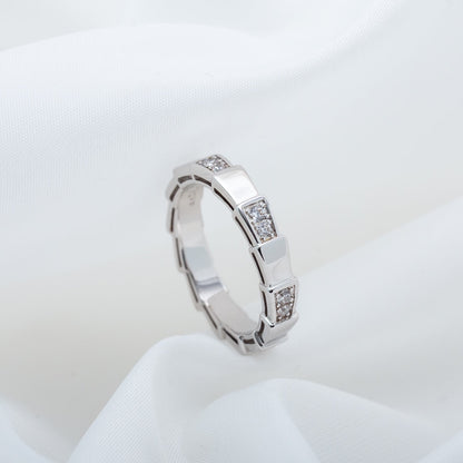 [baslovejewels]SERPENTI RING SILVER  3MM