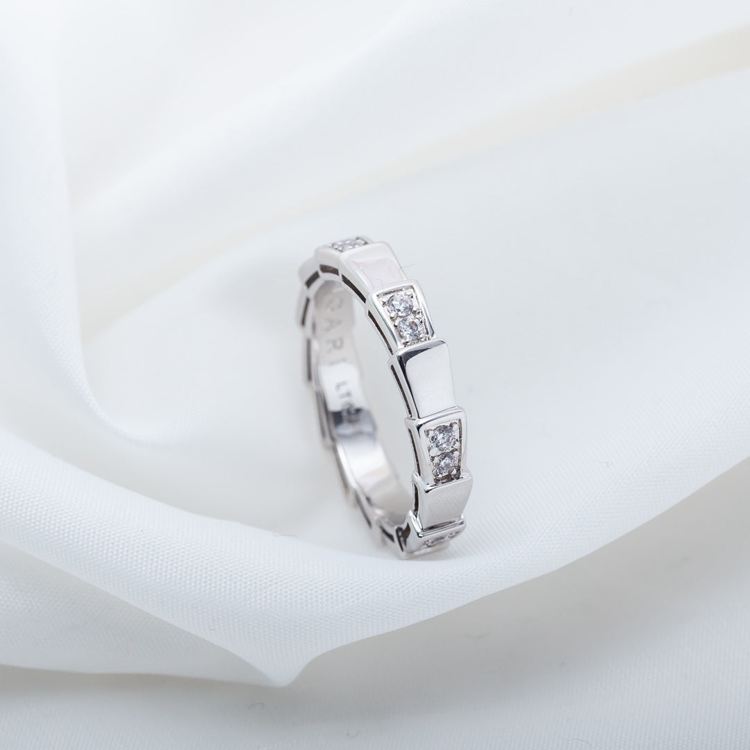 [baslovejewels]SERPENTI RING SILVER  3MM