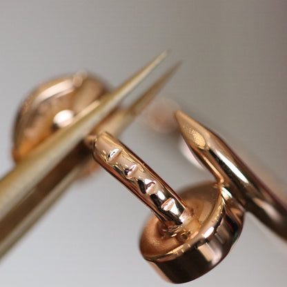 [baslovejewels]JUSTE EARRINGS PINK GOLD