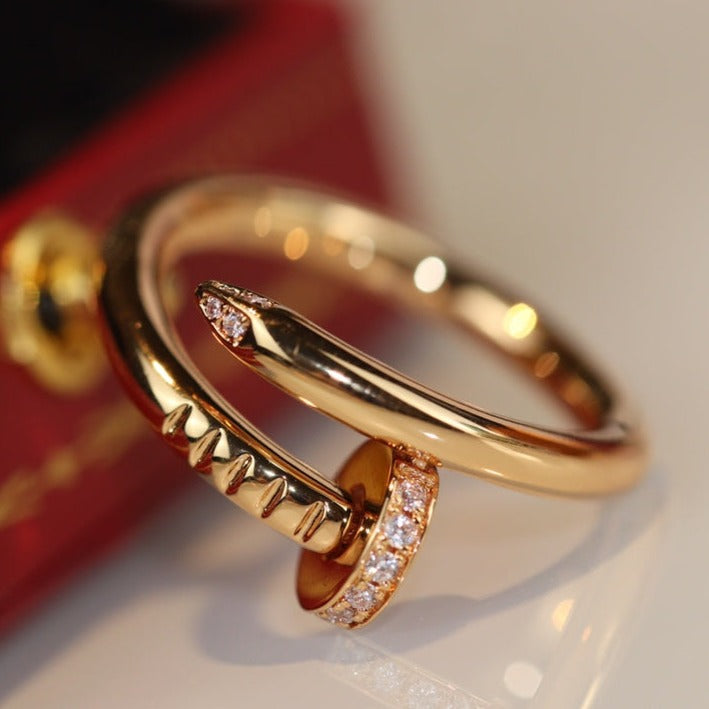 [baslovejewels]JUSTE RING 2.65MM GOLD DIAMOND