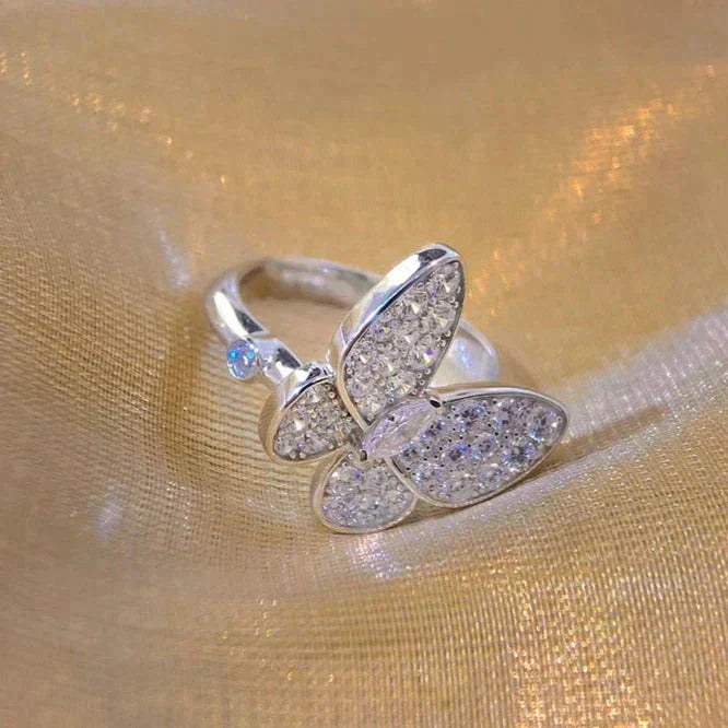 [basloveJW]BUTTERFLY DIAMOND RING