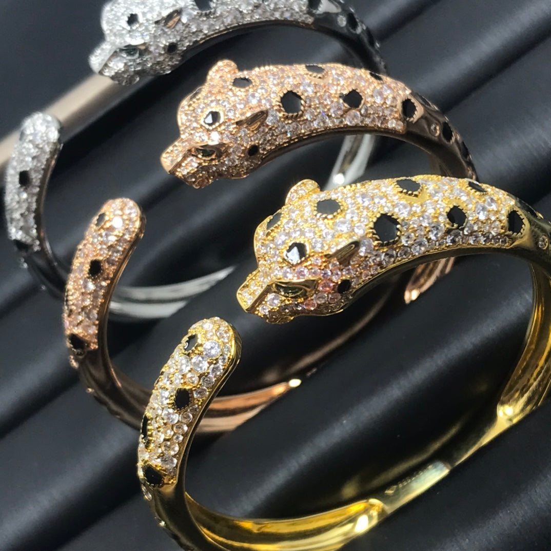 [baslovejewels]PANTHERE BIG BRACELET DIAMONDS