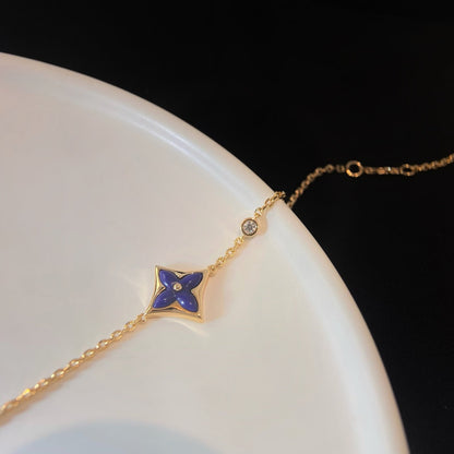 [baslovejewels]COLOR STAR PINK GOLD DIAMOND BRACELET