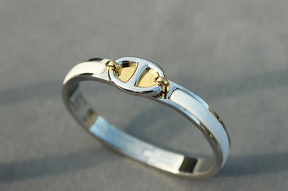 [baslovejewels]CLIC CHAINE SILVER BRACELET